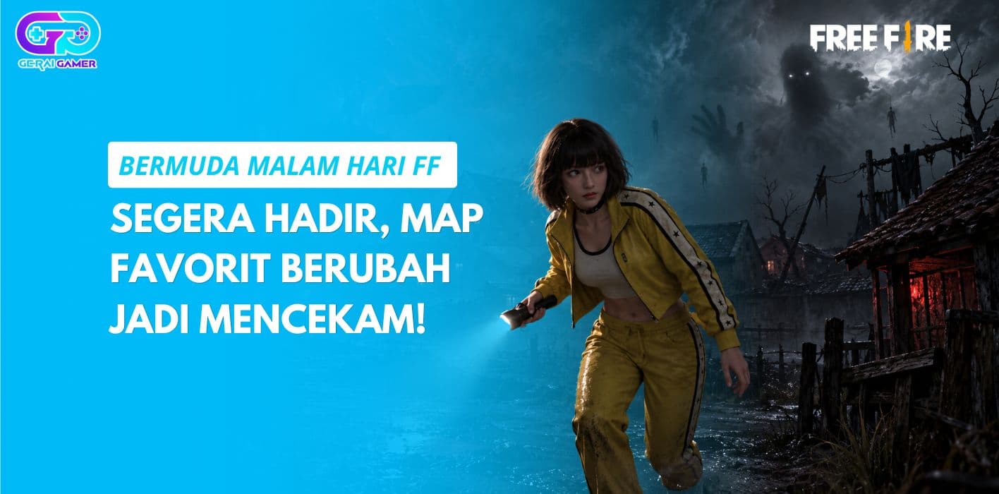 Bermuda Malam Hari FF Segera Hadir, Map Favorit Berubah Jadi Mencekam!