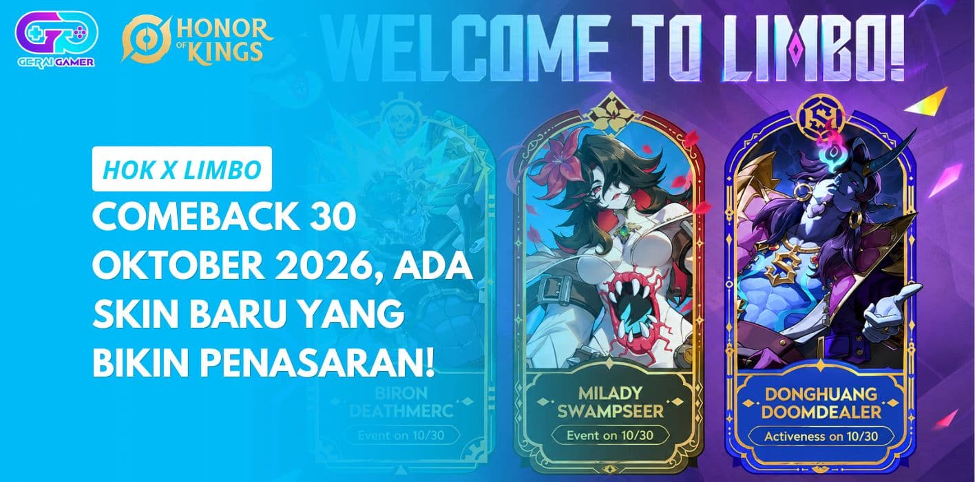 HOK x Limbo Comeback 30 Oktober 2026, Ada Skin Baru yang Bikin Penasaran!