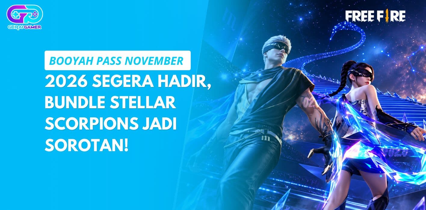 Booyah Pass November 2026 Segera Hadir, Bundle Stellar Scorpions Jadi Sorotan!