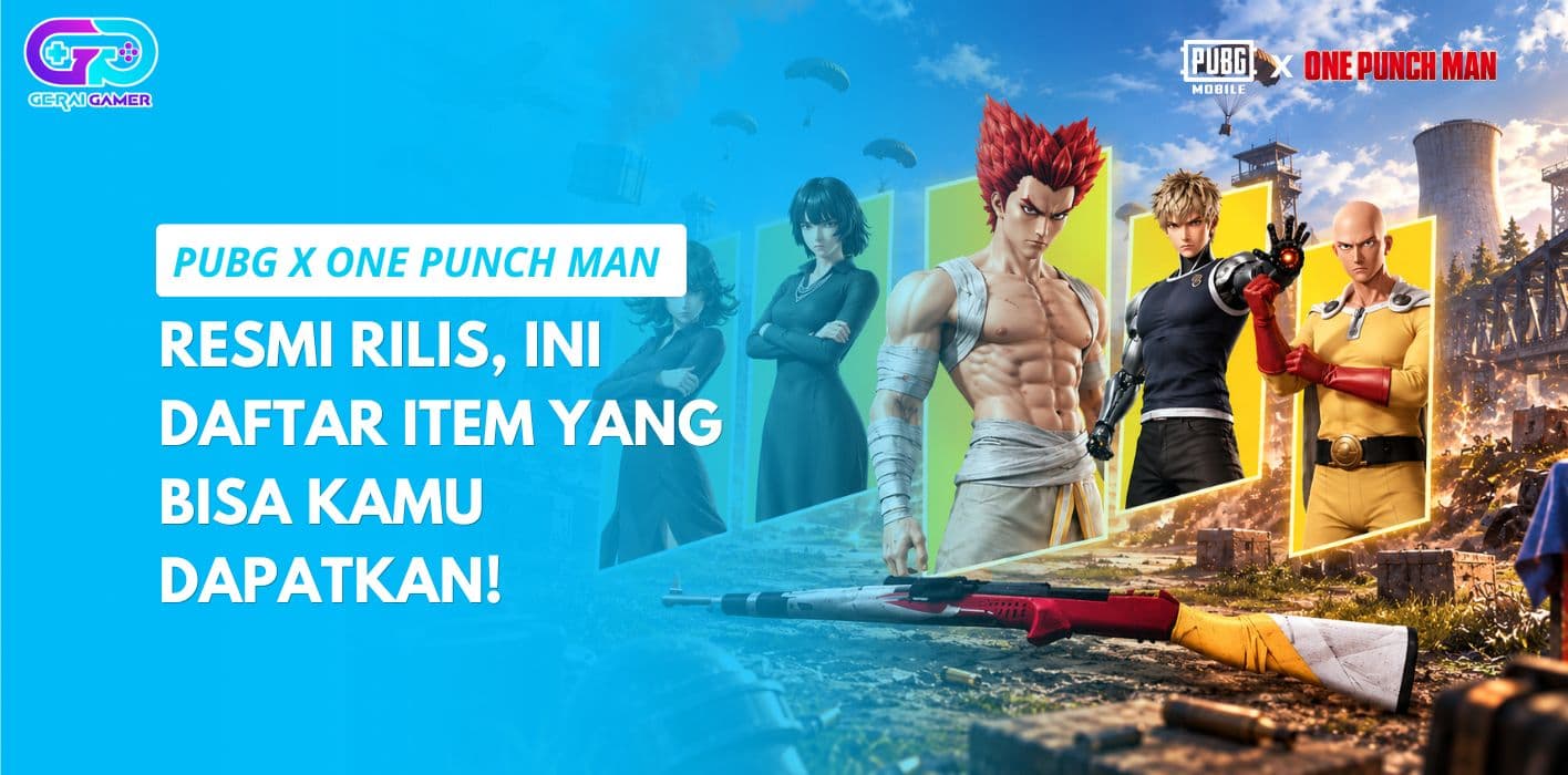 PUBG x One Punch Man Resmi Rilis, Ini Daftar Item yang Bisa Kamu Dapatkan!