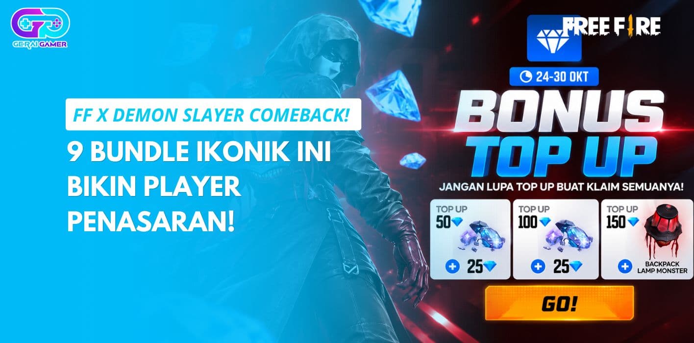 Bonus Top Up FF Terbaru: Backpack Lamp Monster Jadi Hadiah Incaran!