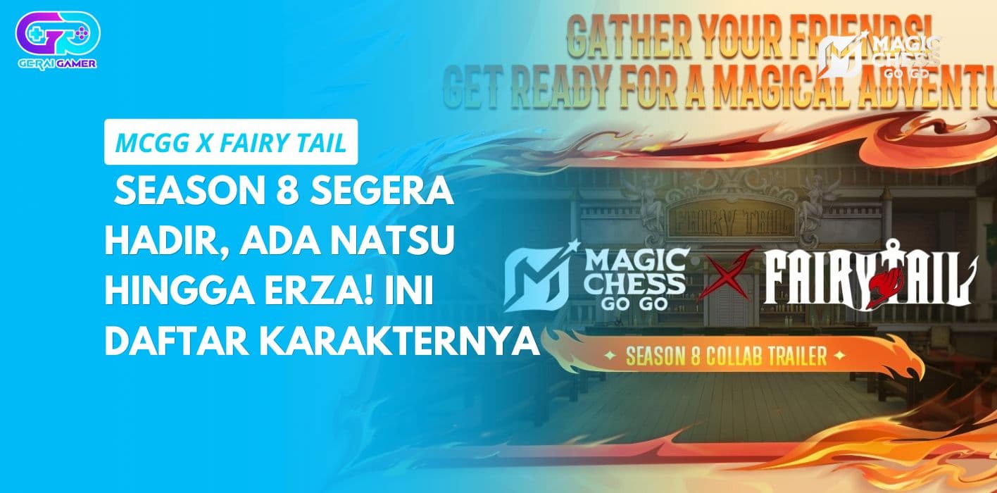 MCGG x Fairy Tail Season 8 Segera Hadir, Ada Natsu hingga Erza! Ini Daftar Karakternya