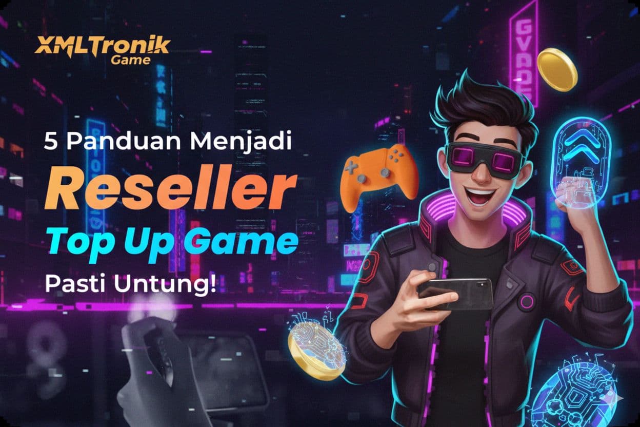 5 Panduan Menjadi Reseller Top Up Game Pasti Untung